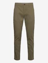 Lindbergh - Aop Superflex Chino Pants - Chino stiliaus kelnės - Chaki spalva
