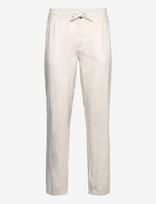 Lindbergh - Linen Pants - Lininės kelnės - Kreminė spalva