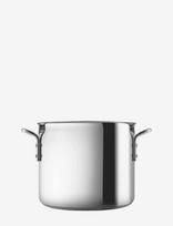 Eva Trio - Stainless Steel Pot 4.8 L 20 Cm Ceramic Slip-Let® Coating - Troškintuvas - Sidabro