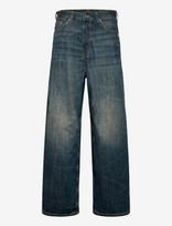 Weekday - Astro Mid Rise Loose Baggy Unisex Jeans - Laisvi džinsai - Mėlyna