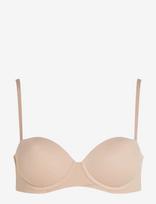 Calvin Klein - Push Up Strapless - Push Up liemenėlė - Smėlio