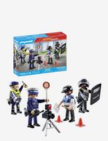 PLAYMOBIL - Police Figures Set - Playmobil Action Heroes - Marga / raštuota