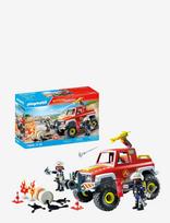 PLAYMOBIL - Firefighting Truck - Playmobil Action Heroes - Raudona