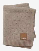 Elodie Details - Pointelle Blanket - Tender Taupe - Kūdikių antklodė - Ruda