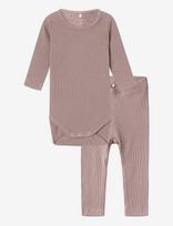 Name It - Nbnkab Ls Body Legging Set Noos - Bodžių rinkinys - Rožinė