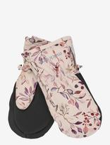 Mikk-line - Polyester Mittens Aop W. Zip - Kūdikių pirštinės - Kreminė spalva