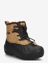 Columbia Sportswear - Youth Powderbug Alpine Waterproof - Žieminiai batai su raišteliais - Ruda