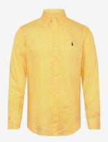 Polo Ralph Lauren - Custom Fit Linen Shirt - Lininiai marškiniai - Geltona