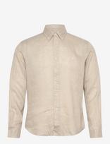 Polo Ralph Lauren - Custom Fit Linen Shirt - Lininiai marškiniai - Kreminė spalva