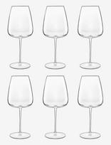 Luigi Bormioli - Red Wine Glass Merlot I Meravigliosi 6 Pcs. - Raudonojo vyno taurės - Nude