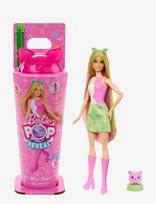 Barbie - Pop Reveal Shakes Series Doll & Accessories Set, Scented Cute Kitten Fashion Doll - Lėlė - Marga / raštuota