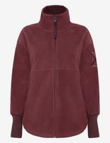 Didriksons - Ronja Windproof Full-Zip - Flisiniai ir apatiniai megztiniai - Burgundiška splava
