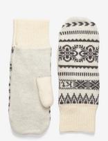 Kari Traa - Selma Knit Mittens - Sportinės kumštinės pirštinės - Kreminė spalva