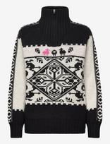 Kari Traa - Saga Knit - Sportinis megztinis - Marga / raštuota