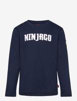 Lego Wear - Lego® Ninjago® T-Shirt L/S - Lwtano 614 - Ilgarankoviai marškinėliai - Tamsiai mėlyna