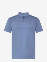 Calvin Klein - Ss Supima Chest Emb Polo - Marškinėliai trumpomis rankovėmis - Mėlyna
