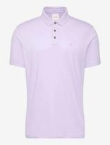 Calvin Klein - Ss Supima Chest Emb Polo - Marškinėliai trumpomis rankovėmis - Violetinė