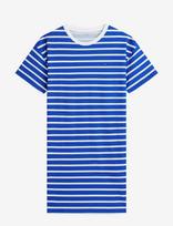 Tommy Hilfiger - Stripe Ss T-Shirt Dress - Naktiniai marškiniai - Mėlyna
