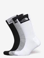 The North Face - Multi Sport Fine Box Cush Crew Sock 3P - Sportinės kojinės - Balta