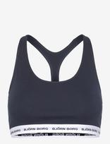 Björn Borg - Logo Soft Top - Sportinė liemenė - Tamsiai mėlyna