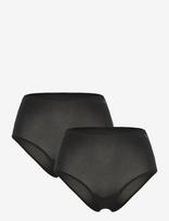 Björn Borg - Soft Touch Highwaist Brief 2P - Sportinės kelnaitės - Juoda