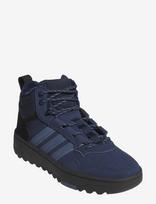 Adidas Sportswear - Hoops 4.0 Mid Winterized J - Aukštakulniai sportbačiai - Tamsiai mėlyna