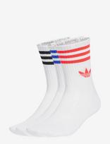 Adidas Originals - 3S Crew S 3P - Sportinės kojinės - Balta