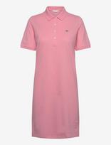 Gant - Shield Ss Pique Polo Dress - Trumpa suknelė - Rožinė