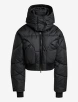 Adidas By Stella McCartney - Asmc Crop Puf - Sportinė paminkštinta striukė - Juoda
