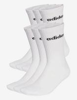 Adidas Performance - C Lin Crew 6P - Sportinės kojinės - Balta