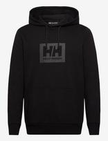 Helly Hansen - Hh Box Hoodie - Sportinis džemperis su gobtuvu - Juoda