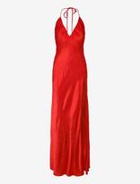 Bardot - Yve Halter Dress - Ilga suknelė - Raudona