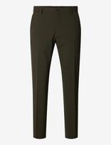 Selected - Slmslim-Liam Mini Hounds Trs Flex Noos - Klasikinės kelnės - Chaki spalva