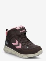 Hummel - X-Light 2.0 Mid Tex Jr - Žieminiai batai su raišteliais - Ruda