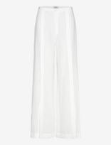 RODEBJER - Rodebjer Rubin Linen - Lininės kelnės - Balta