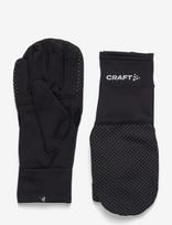 Craft - Lumen Fleece Hybrid Glove 2 - Sportinės pirštinės - Juoda