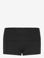 Gina Tricot - Basic Folded Hotpants - Dviratininko šortai - Juoda