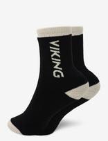 Viking - Play Wool Thermo Socks - Kūdikių kojinės - Juoda