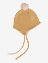 Wheat - Knit Bonnet Pomma - Kūdikių kepurė - Smėlio