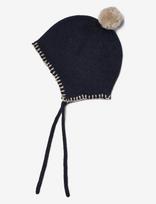 Wheat - Knit Bonnet Pomma - Kūdikių kepurė - Tamsiai mėlyna