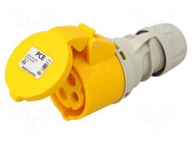Connector: AC supply | socket | power supply | 16A | 110VAC | IP44