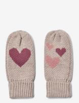 Wheat - Jacquard Mittens Haansi - Pirštinės - Violetinė