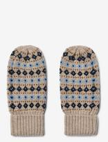 Wheat - Jacquard Mittens Haansi - Pirštinės - Smėlio