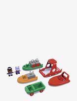 Aquaplay - Aquaplay Båtset Med Figurer - Kiti vandens žaislai - Marga / raštuota