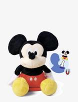 Mickey Mouse - Disney Musse Pigg, Magnetisk Axelkompis (12 Cm) - Pliušinis gyvūnas - Marga / raštuota