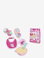 Simba Toys - New Born Baby Docktillbehör, Magiskt Matset - Lėlių aksesuarai - Rožinė