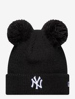 New Era - Wmns Double Pom Beanie Neyyan - Kepurė - Juoda