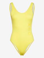 H2O - Tornø Logo Swimsuit - Sportinis maudymosi kostiumėlis - Geltona