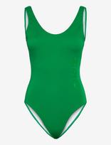 H2O - Tornø Logo Swimsuit - Sportinis maudymosi kostiumėlis - Žalia