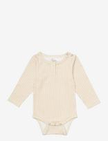 Cam Cam Copenhagen - Long Sleeved Body William - Marškinėliai ilgomis rankovėmis - Smėlio